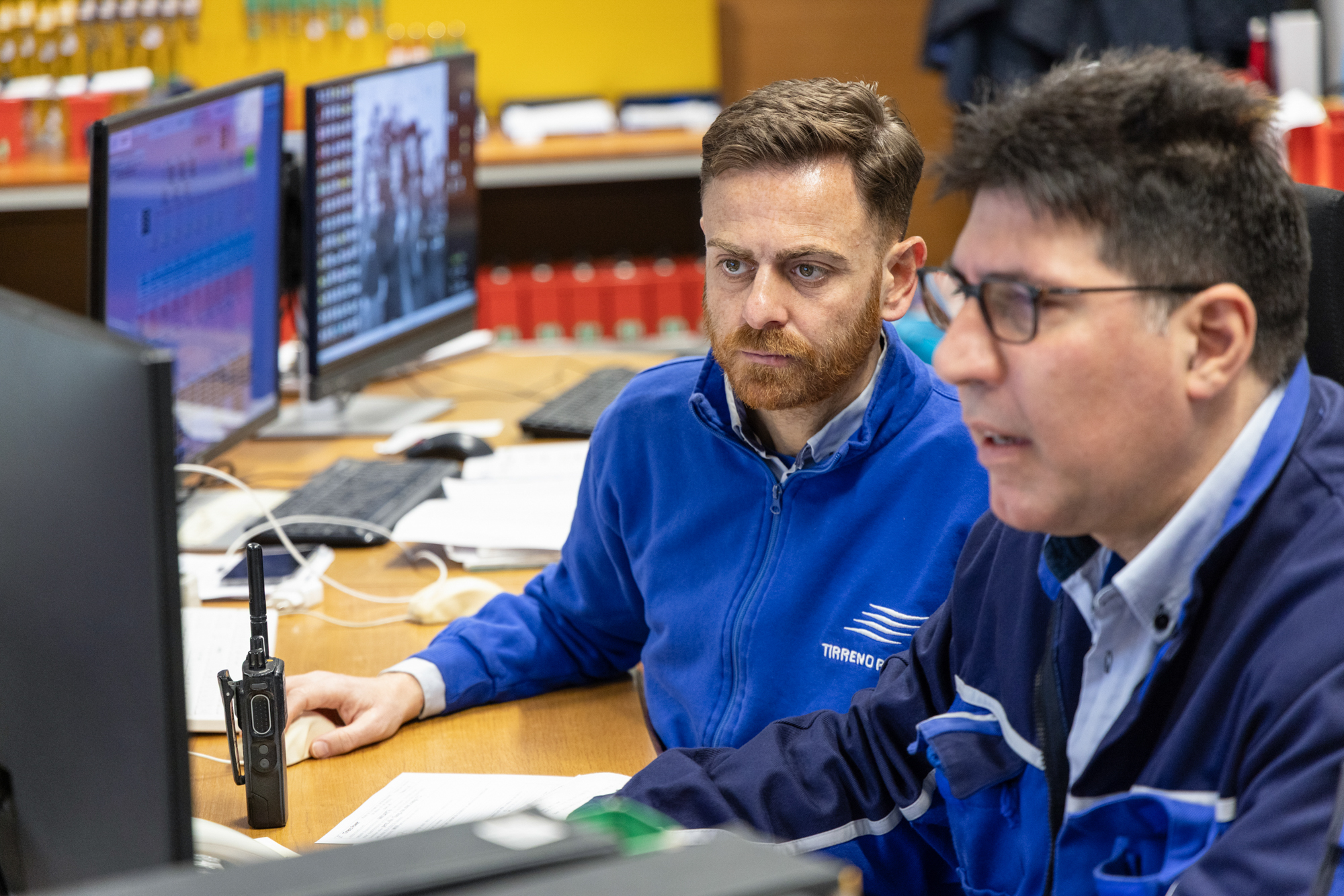 Tirreno Power Napoli — Sala controllo